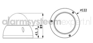 IPC-SD22404T-GN 4 megapixel Mini PTZ Dome - alarmsysteemexpert.nl