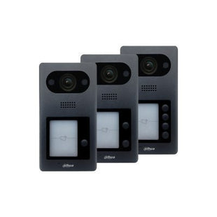 VTO3211D-P Video Intercom buitenpost met 1 drukknop, Mifare taglezer, PoE - alarmsysteemexpert.nl